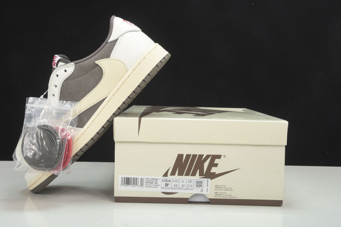 TRAVIS SCOTT X AIR JORDAN 1 LOW OG REVERSE MOCHA DM7866-162