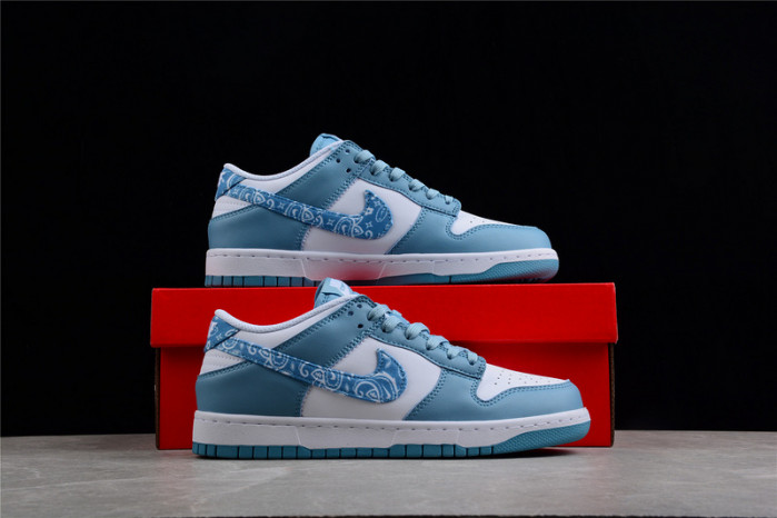 Nike Dunk Low “Blue Paisley”  DH4401-101