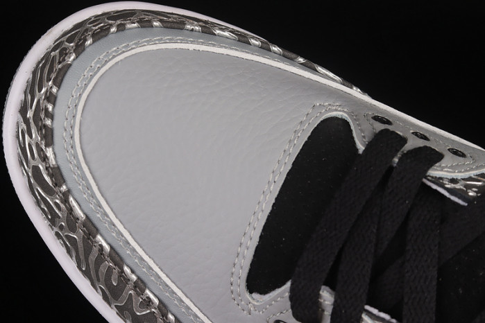 AIR JORDAN 3 RETRO WOLF GREY   136064 004