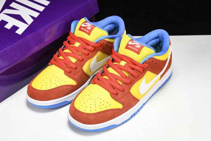 Nike SB Dunk Low “Bart Simpson”  BQ6817-602
